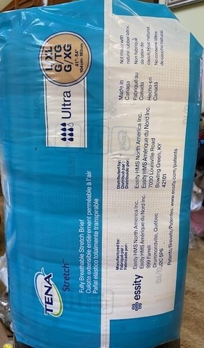 TENA Stretch Ultra Tab Closure Pull On L / XL Disposable Heavy Absorbency #67803 - Picture 3 of 9