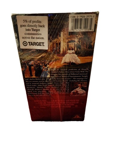 Gone With The Wind VHS Tape - Two Tape Box Set - Brand New Sealed - Picture 6 of 9