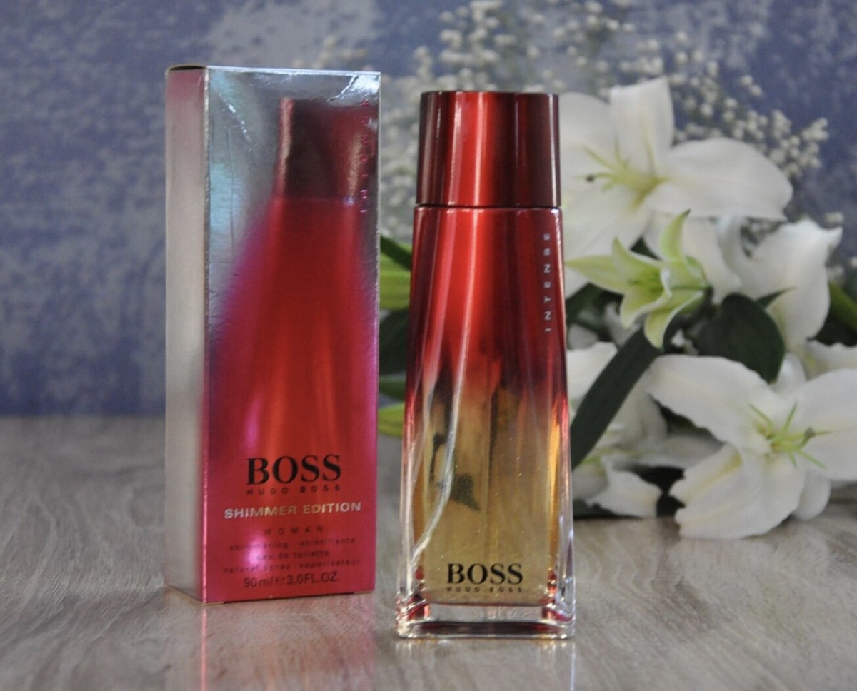 HUGO BOSS INTENSE SHIMMER EDITION EDT 90ml DISCONTINUED Very