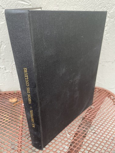 CHEVREUL, E. COMPÉMENT DES ÉTUDES SUR LA VISION DE COULEURS. - Imagen 1 de 16