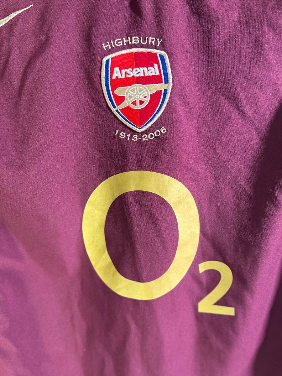 Arsenal Highbury Rare Jersey Home football shirt 2005 - 2006 Arsenal Highbury Rare Jersey Home football shirt 2005 - 2006
