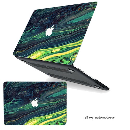 Color Marble Case+Keyboard Cover For Macbook Air 15 inch A3114 M3 2024 A2941 M2 - Picture 49 of 51