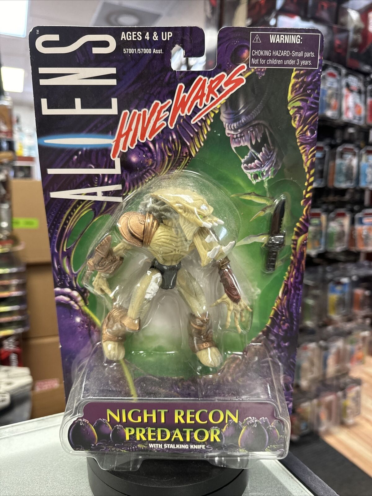 Night Recon Predator Hive Wars (Vintage Aliens Predator, Kenner) Sealed