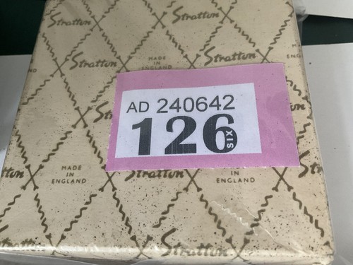 RETRO VINTAGE GOLD STRATTON diamantgeschliffenes GESICHTSPULVER KOMPAKT in OVP selten - Bild 14 von 14