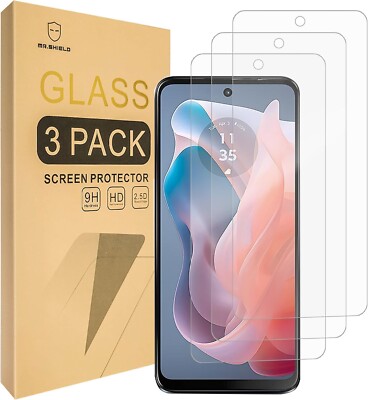 Mr.Shield 3X glas für Motorola moto G Play 5G (2024), 9H, nicht für 4G