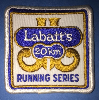 2 Lot Vintage 1970/'s Labatt’s Blue Beer Hipster Jacket Trucker Hat Patches 736R