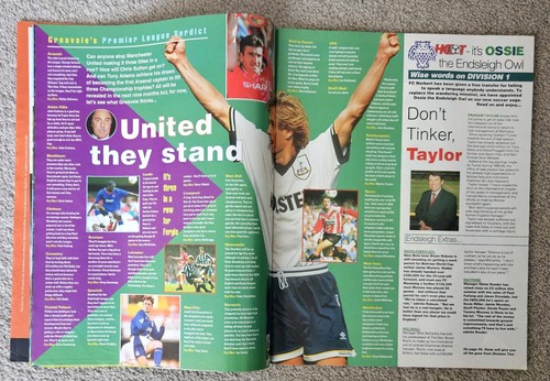 VINTAGE SHOOT FOOTBALL MAGAZINE -20TH AUGUST 1994 IAN WRIGHT WE'LL STOP UNITED - Picture 6 of 23
