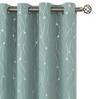 BGment Room Darkening Curtains 84 Inches Long, Grommet Thermal Insulated Blac...