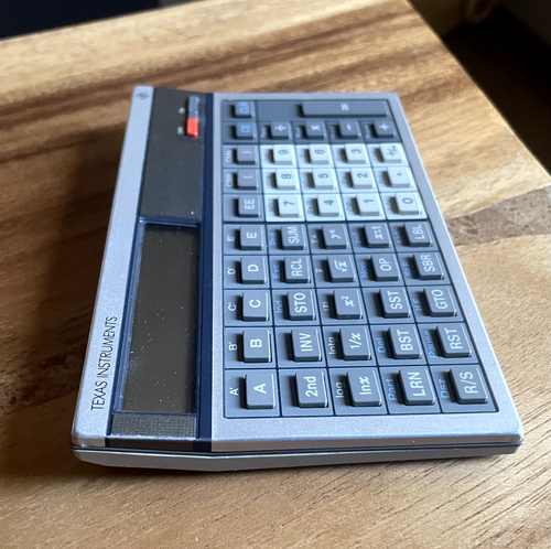 Calculator Texas Instruments TI-66 PROGRAMMABLE with Box - Photo 3/15