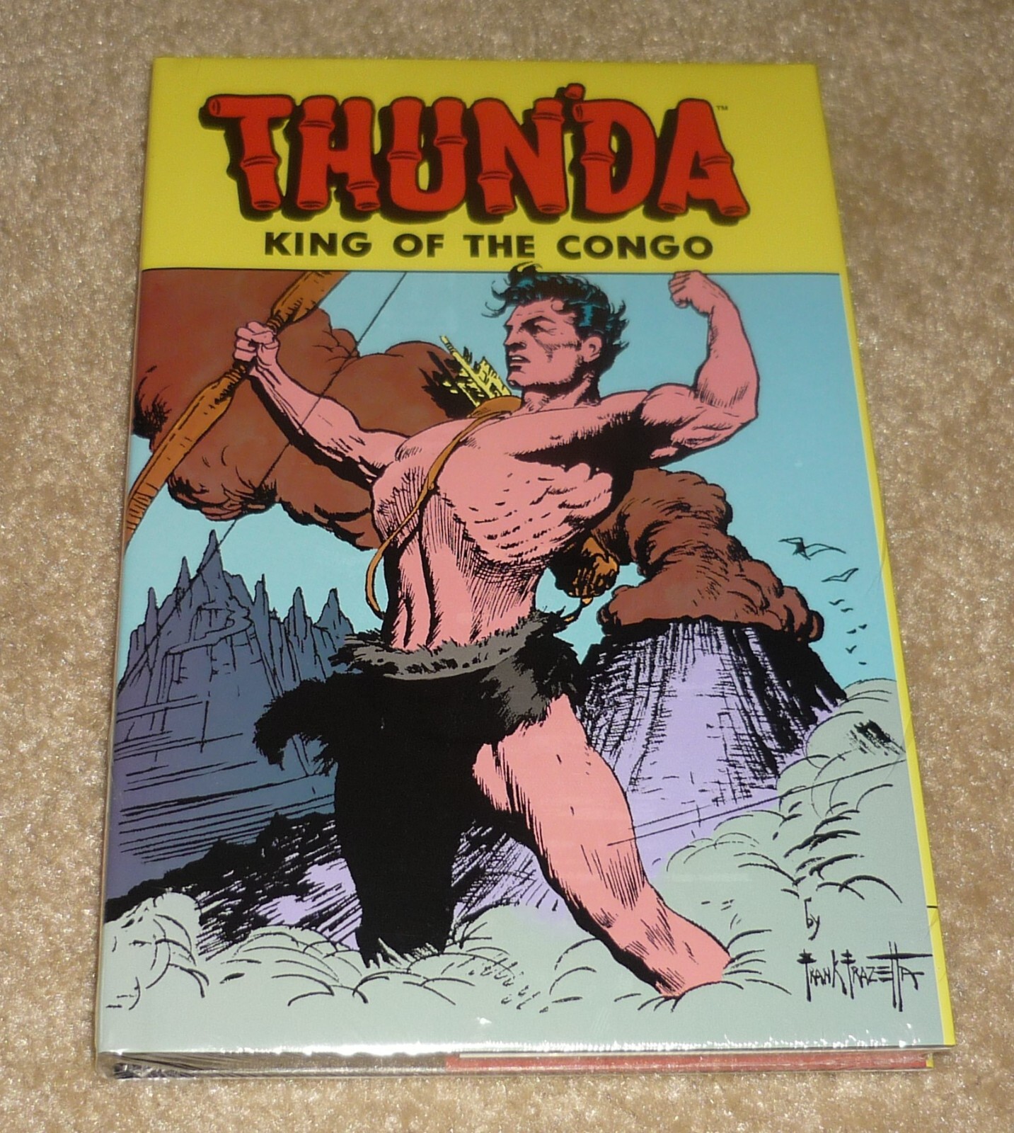 Thun'da Archive 1, SEALED hardcover book, Dark Horse Comics, Frank Frazetta