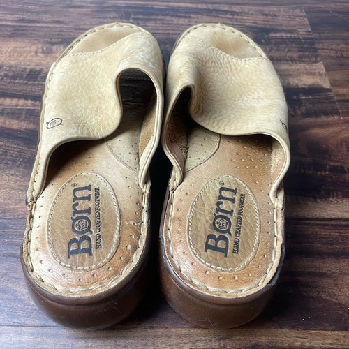 Born Genuine Leather Mules Women Size 9 - Picture 4 of 7