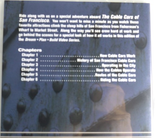 DREAM - PLAN - BUILD Video Series, Cable Cars of San Francisco-DVD (73179D) - Picture 2 of 2