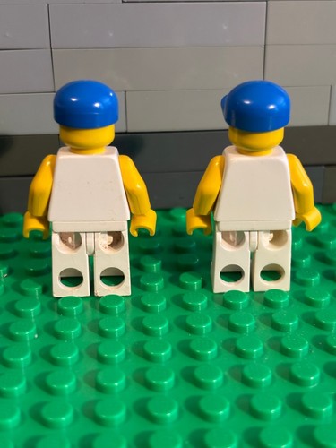 Zwei Par044 Windsurfer aus 6595 Surf Shack Paradisa Lego Minifigur KOMPLETT - Bild 2 von 2