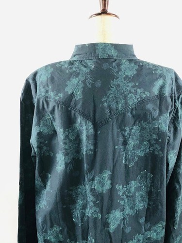 Moon Shine Spirit Western Herren Langarm Snap 2 Pocket NVYShirt Gr: XL NEU! - Bild 10 von 12