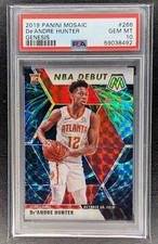 DeAndre Hunter - Mosaic - Genesis - NBA Debut - 2019/20 RC Rookie PSA 10
