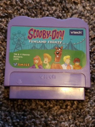 Vtech VSmile Scooby Doo Funland Frenzy Vocabulary Numbers Logic Game - Picture 2 of 4
