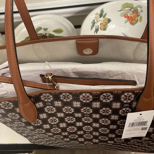 Kate Spade Flower Monogram Sutton Tote New  - Picture 5 of 9