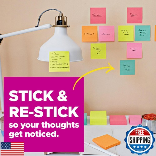 Post-it Super Sticky Lined Notes, 5 Sticky Note Pads, 4 x 6 in., School Suppl - Picture 4 of 5