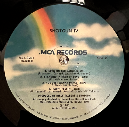 Shotgun "Shotgun IV" Vinyl LP MCA Records MCA-3201 - Foto 5 di 5