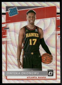 2020-21 Donruss Optic #156 Onyeka Okongwu Silver Pulsar