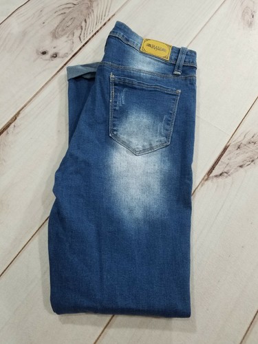 RAW 7 Women's Jeans Dark Distressed 