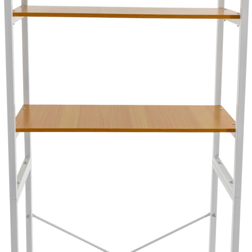Rueda ondulada blanca de 3 capas (69 cm) baño lavadora estante de almacenamiento NUEVO - Imagen 12 de 15