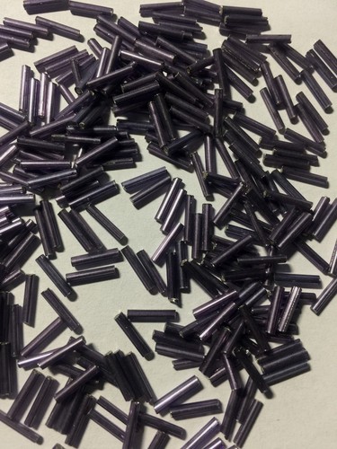 Vintage 7mm 9mm Bugle Beads sz 3 35 Grams - Picture 73 of 109