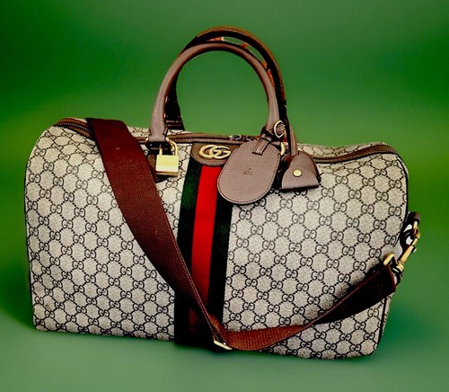 GUCCI GG SAVOY MEDIUM DUFFLE BAG, Never Used. - Picture 5 of 9