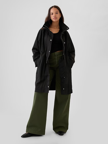 Oversized Nylon Parka WOMEN size M - Picture 5 of 5
