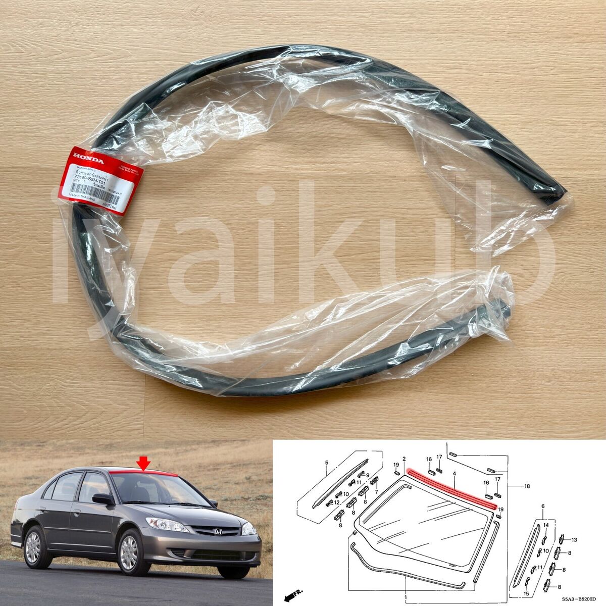 Honda civic 2005 spare parts discount