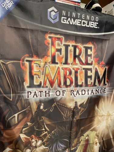 Fire Emblem: Path of Radiance 5ft Flag Nintendo Gamecube 2005 Banner Poster NGC - Picture 2 of 4