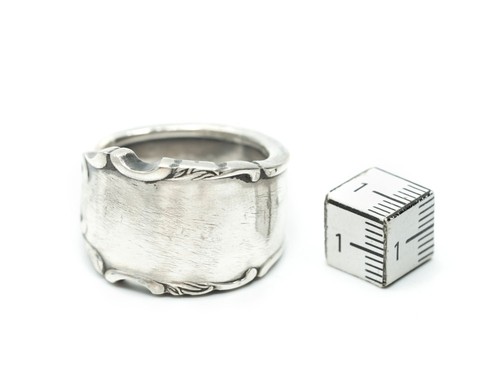 Besteckring Unikat Ring aus antikem Löffel hergestellt Miniblings Upcycling BR22 - Picture 4 of 5