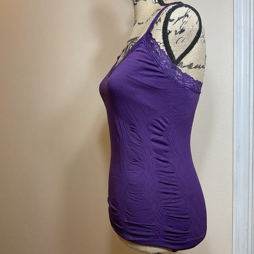 Y2K Babydoll Tank Top Trägertop XS - Small Lila - Bild 5 von 10