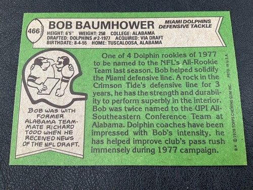 1978 TOPPS FOOTBALL NUMBERS 396-528 PICK CARDS YOU WANT - Picture 193 of 406