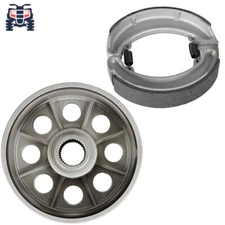 Rear Brake Drum Hub & Shoes Fit For Honda TRX300FW Fourtrax 4x4 1988-2000