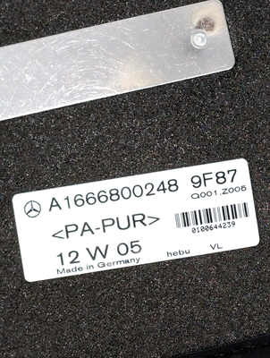 OEM Genuine MERCEDES BENZ Ml Class Ml350 Black Carpet Floor Mats 