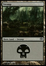 Swamp (153) X4 (Planechase 2009) MTG (NM) *CCGHouse* Magic