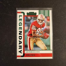 2022 Panini Contenders - Legendary Contenders Emerald #LGD-JRI Jerry Rice  L8