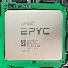 AMD EPYC 7662 2.0GHz 64 core 128 threads 225w SP3 256 MB cpu processor