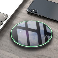 30W Wireless Charger Fast Charging Station Pad For iPhone 16 15 Samsung S25 S24