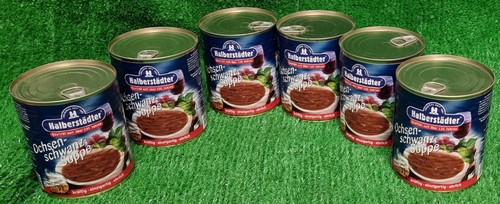 (7,60€/kg) 6x Halberstädter Ochsenschwanzsuppe 800g kräftig Ostprodukt Versand0€ - Bild 15 von 17