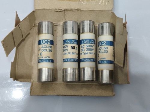 Fusible Cello-Lite UC2 60 AMPERIOS A.C 500V A.C D.C 250V - QTY 4 PIEZAS en 1 caja - Imagen 4 de 6