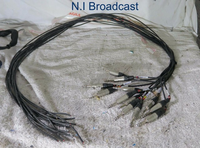 13x neutrik large jack connectors with cable cable is digital and analog 13x neutrik large jack connectors with cable cable is digital and analog