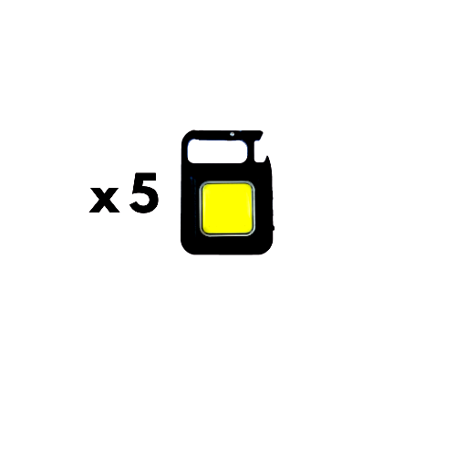 Keychain Light USB Keychain Torch Waterproof Rechargeable LED Light