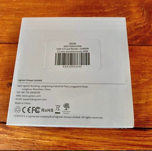 Ugreen USB Card Reader 3.0 High Speed Plug & Play PC Companion Sealed New - Picture 2 of 4