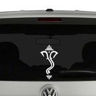 Ganesha Line Art Vinyl Decal Sticker Car Window