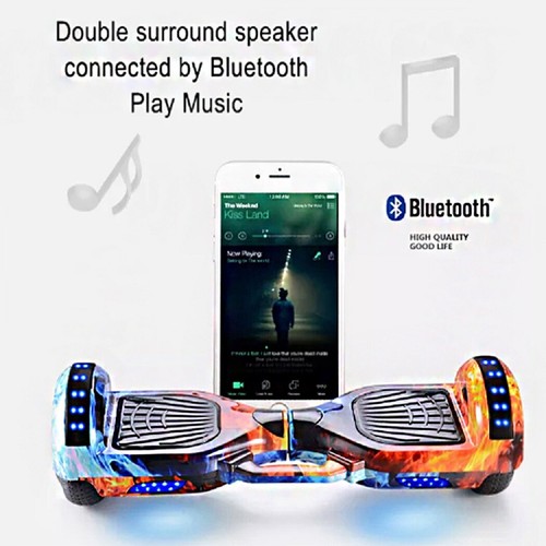 8" Hoverboard Scooter Bluetooth Self Balancing Electric Hover Board Skateboard - Picture 7 of 12