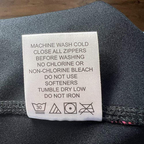 Terry Women's Mixie Bike Skirt Black Pull On Cycling Wrap Style Layer Large NWT - Picture 10 of 12