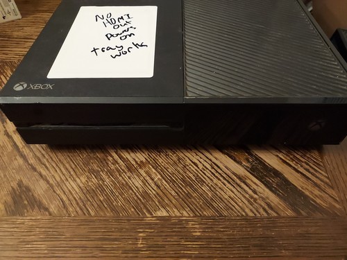 Microsoft Xbox One 1540 500GB Console Black For Parts Repair "Read Description " - Picture 2 of 7