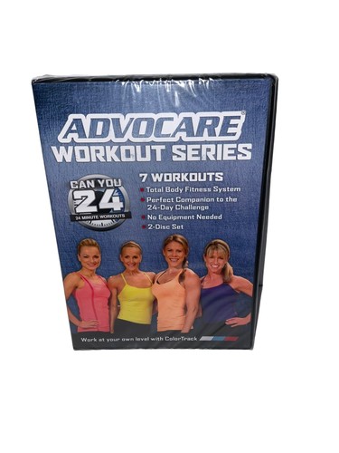 Advocare Workout Series: 7 Workouts DVD: Can You 24, With Minute Workouts, New! - Foto 1 di 2